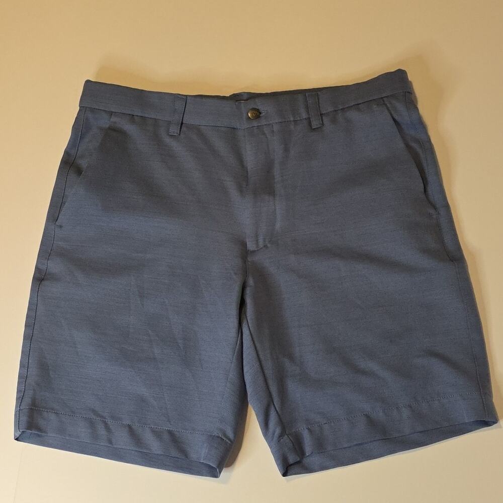 Callaway Men's 32 Opti Dri Golf Shorts Blue UPF 50 Stretch Fabric EUC